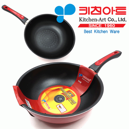 [ 화인아트 ] 키친아트 오로라 궁중팬 30호★다이아몬드코팅으로 강력! 위생!! 디자인은 기본!!!★