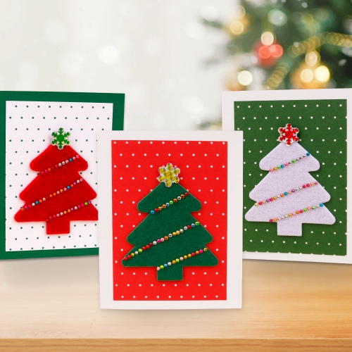 트리 미니 카드