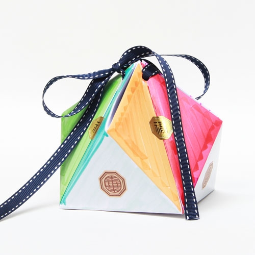 복주머니 종이상자(1개)