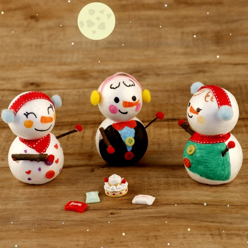 귀마개 눈사람만들기