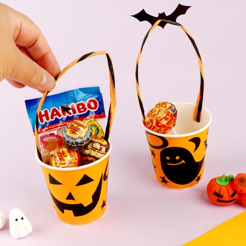 할로윈사탕바구니만들기