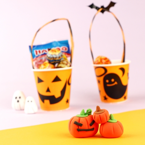 할로윈사탕바구니만들기