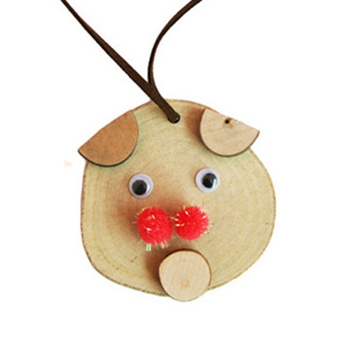 메이크문구 DIY135 돼지목걸이만들기