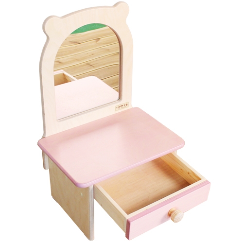 친환경 원목 곰돌이 화장대