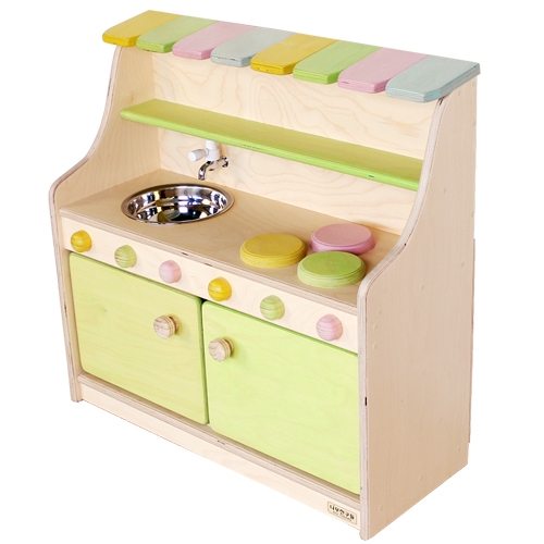 친환경 원목 어닝 2종 일체형 주방놀이