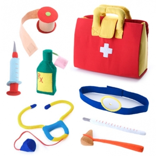 [4011] 역할놀이 의사놀이 빨강가방