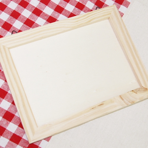 네츄럴 나무틀(나무액자 사각)