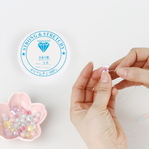 늘어나는 낚시줄 - 투명