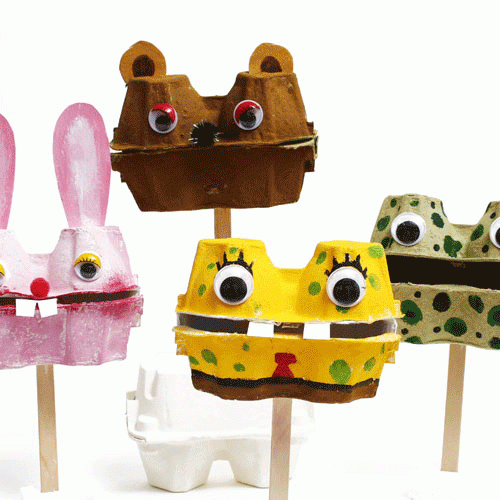 입이 큰 동물 손인형