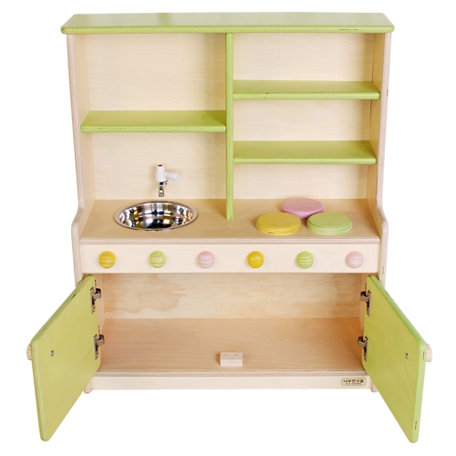 친환경 원목 스마트 2종 일체형 주방놀이