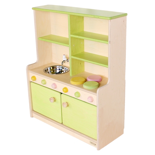 친환경 원목 스마트 2종 일체형 주방놀이