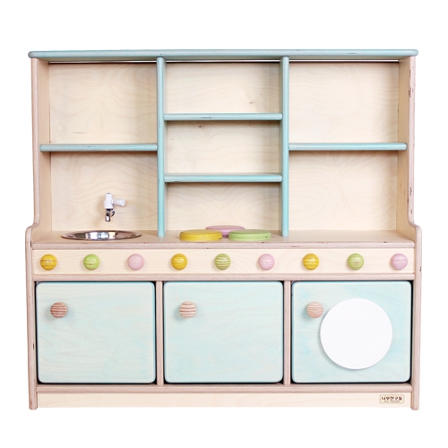 친환경 원목 스마트 3종 일체형 주방놀이