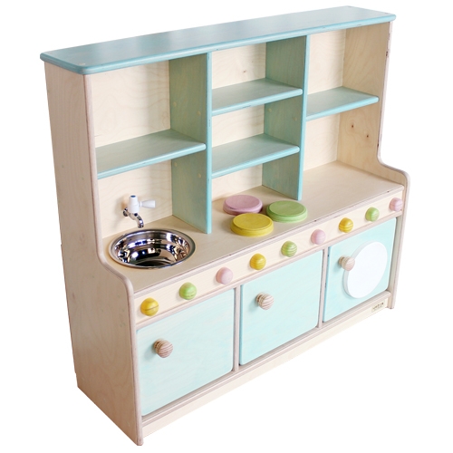 친환경 원목 스마트 3종 일체형 주방놀이