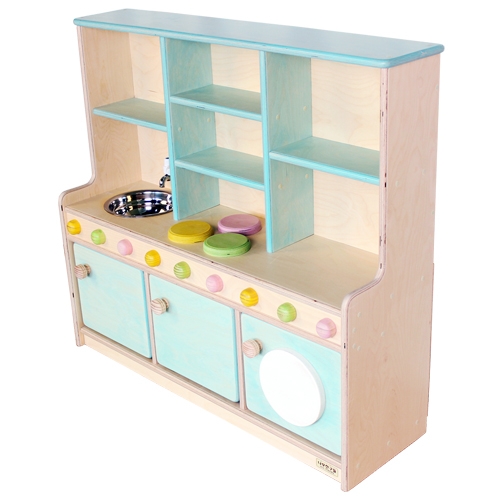 친환경 원목 스마트 3종 일체형 주방놀이