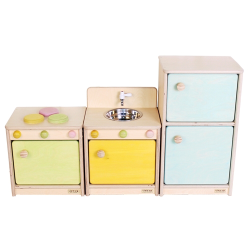 친환경 원목 주방놀이 3종 A세트