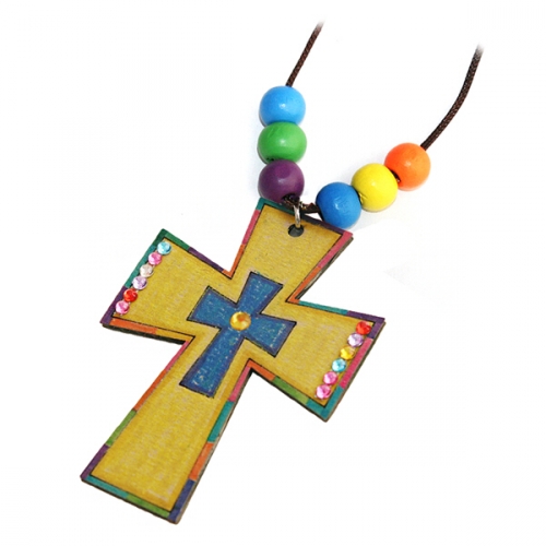 메이크문구 DIY 종이십자가목걸이만들기 4종