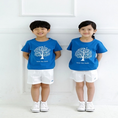 [미래아이] 교사용티셔츠 나무 ★교사용★