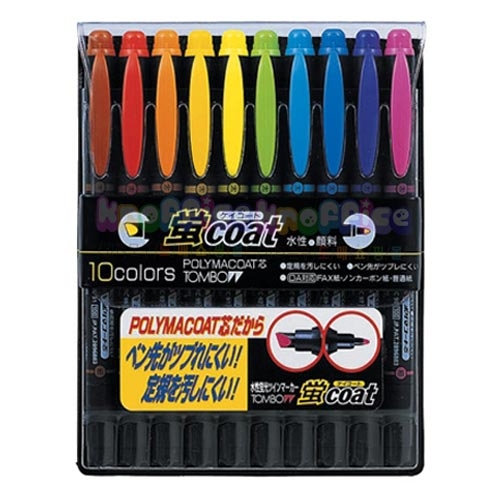 코트형광펜 10색 세트