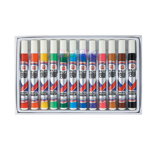 [모나미]유성매직12색