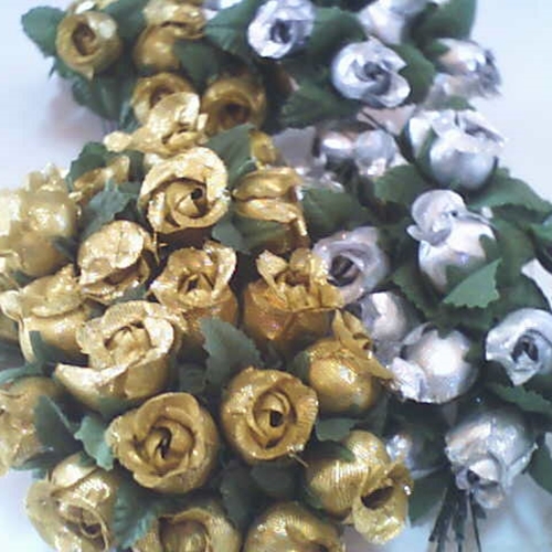 [메이킹월드]금은항아리꽃(조화)