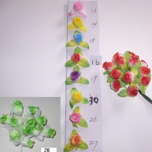 [메이킹월드]투톤항아리꽃(조화)