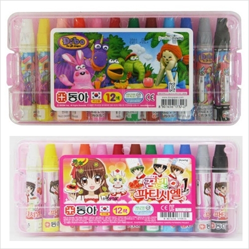 [동아]디보파티시엘크레파스 12색