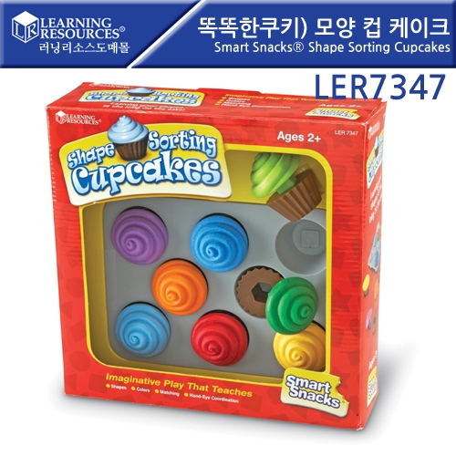 LER7347 ȶŰ)   ũ Smart Snacks Shape Sorting Cupcakes