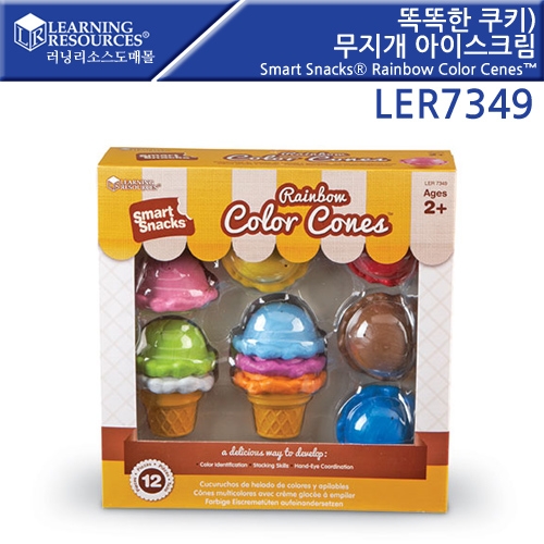 LER7349 ȶ Ű)  ̽ũ  Smart Snacks Rainbow Color Cenes