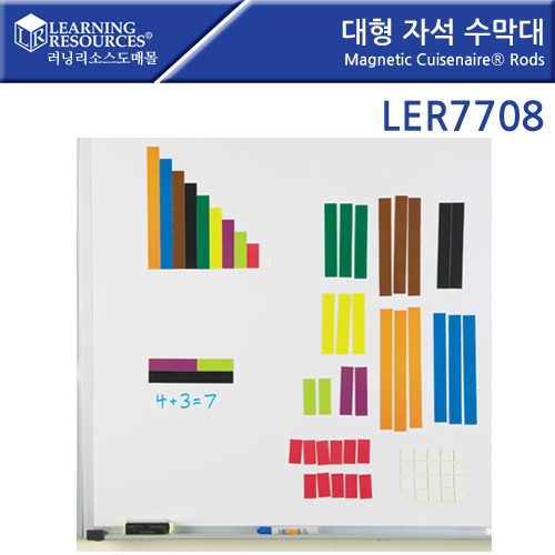 LER7708  ڼ  Magnetic Cuisenaire Rods