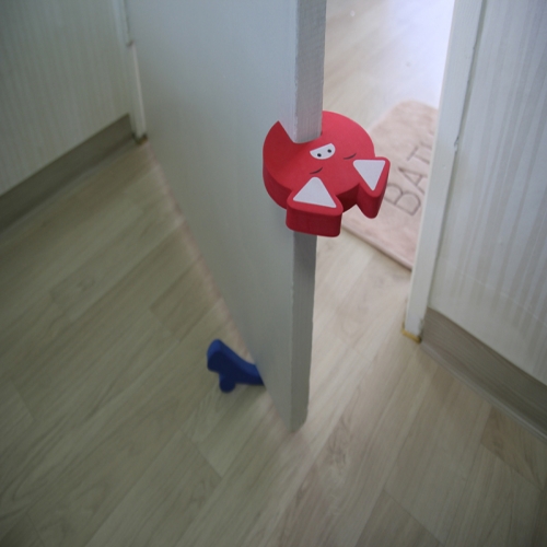 돼지 도어패드/손낌방지/손보호대/ 9860