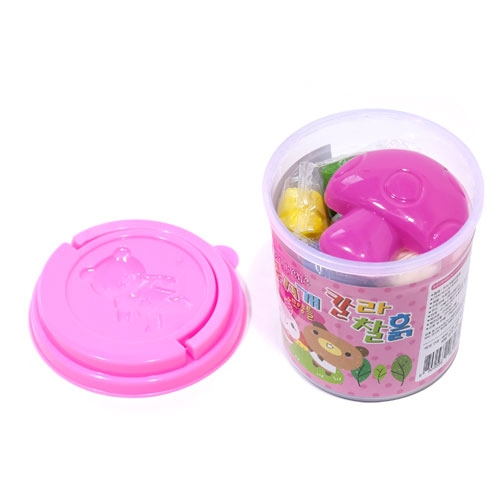 무지개칼라찰흙 [색상랜덤]