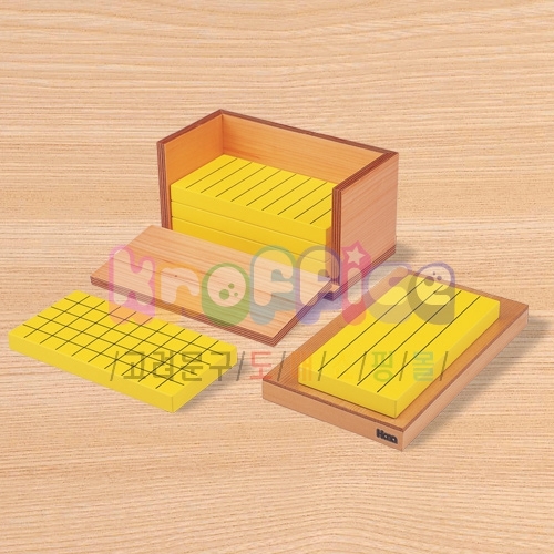 [몬테소리]5˝ 노란 프리즘