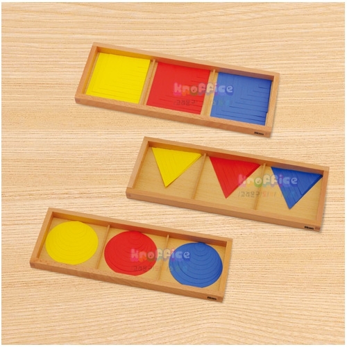 [몬테소리]기하도형겹치기 B-불투명