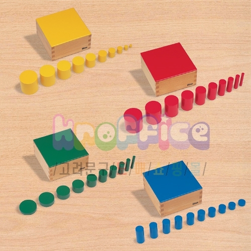 [몬테소리]색원기둥