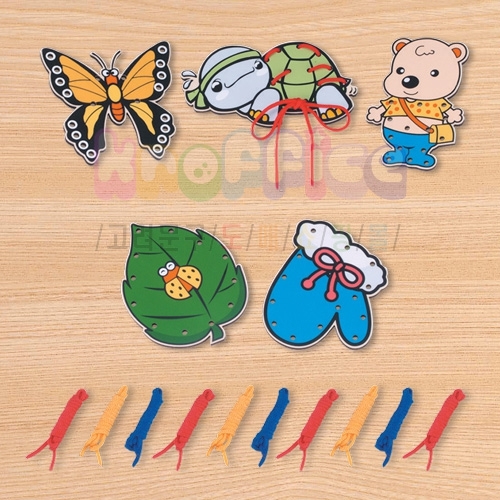 [몬테소리]실꿰매기세트 B(5종)