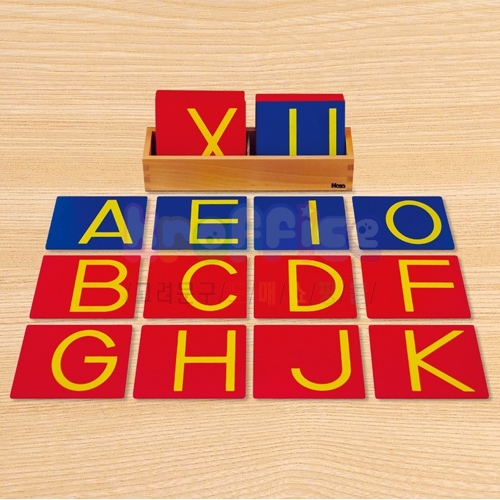 [몬테소리]영어 대문자 모래글자판 B