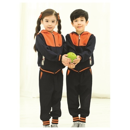 [서울원복]활동복1509-주홍왕관 모자달이 / 5벌세트