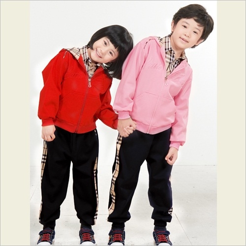 [서울원복]활동복9309-적上,곤下 모자달이#배색 / 5벌세트