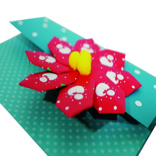 [감성쫑이] 크리스마스 샤방샤방 눈꽃송이 카드