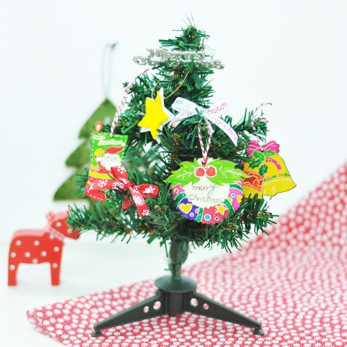 크리스마스 PVC 트리 만들기 세트
