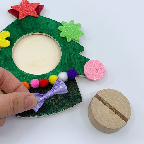 [대원피앤피] 나무 액자 성탄 트리(우드 프레임/크리스마스/인테리어 소품)