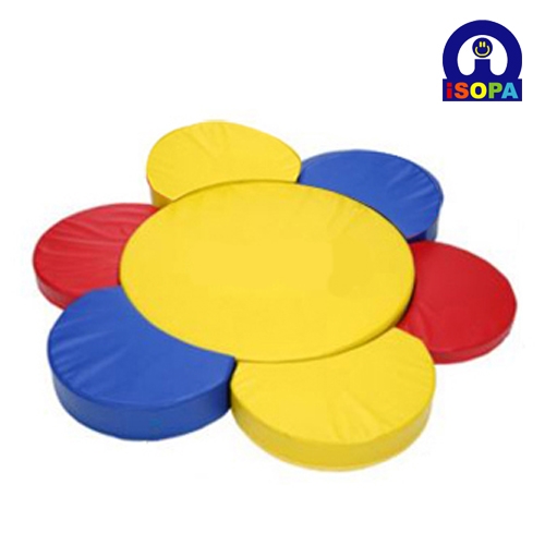 아이소파 해바라기 원형소파 (HBS-602) 유아 휴식 안전 놀이 소파