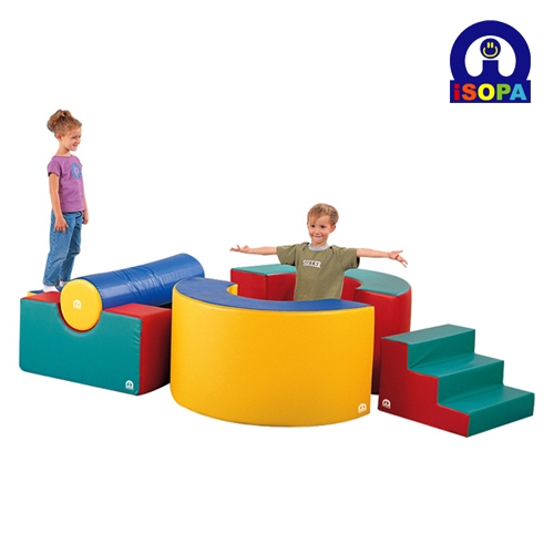 아이소파 챔피온시스템 (CH-2000) 유아 실내 플레이 놀이 매트 미끄럼틀 체육 교구