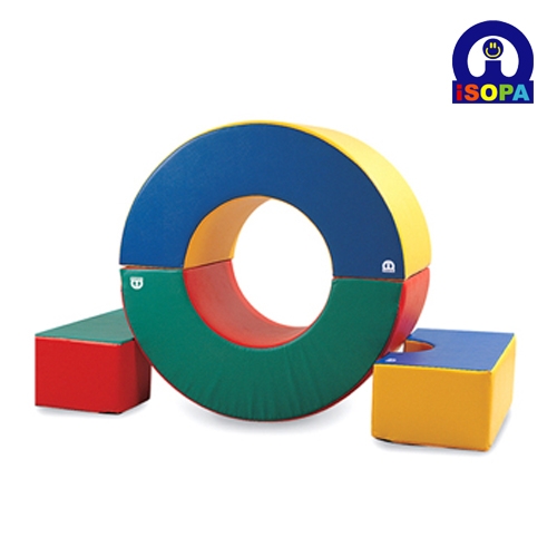 아이소파 챔피온시스템 (CH-2000) 유아 실내 플레이 놀이 매트 미끄럼틀 체육 교구