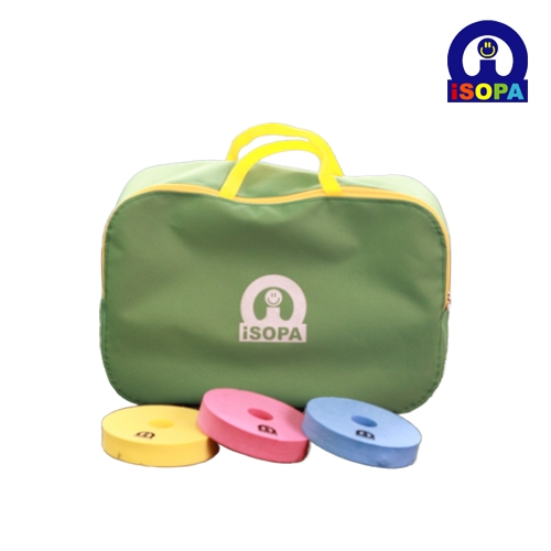 아이소파 도넛링 (IS-18) (원탑/봉 별도) 유아 협동 단체 게임 놀이 활동 체육 교구