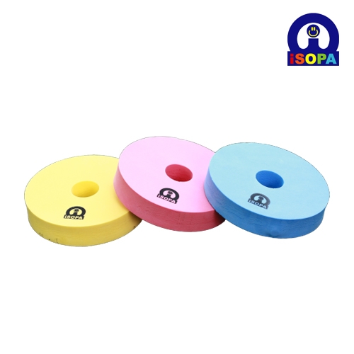 아이소파 도넛링 (IS-18) (원탑/봉 별도) 유아 협동 단체 게임 놀이 활동 체육 교구