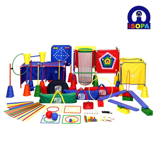 아이소파 아이짐1630 (IGM-1630) 유아 어린이 실내 놀이터 장애물 허들 넘기 체육 교구