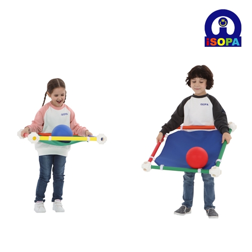 아이소파 아이짐플러스652 (IGM-652) 유아 어린이 밸런스 터널 놀이 체육 활동 교구