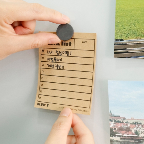 [대원피앤피] 원형 자석(5종 택1/마그네틱/학습준비물)