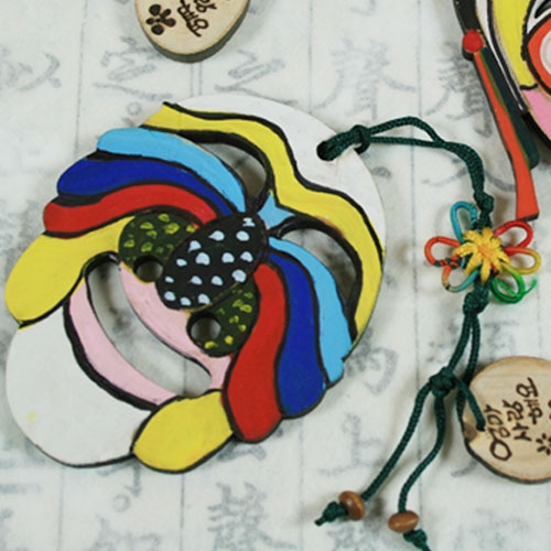 [반제품]미니 우드탈(매듭추가구매)